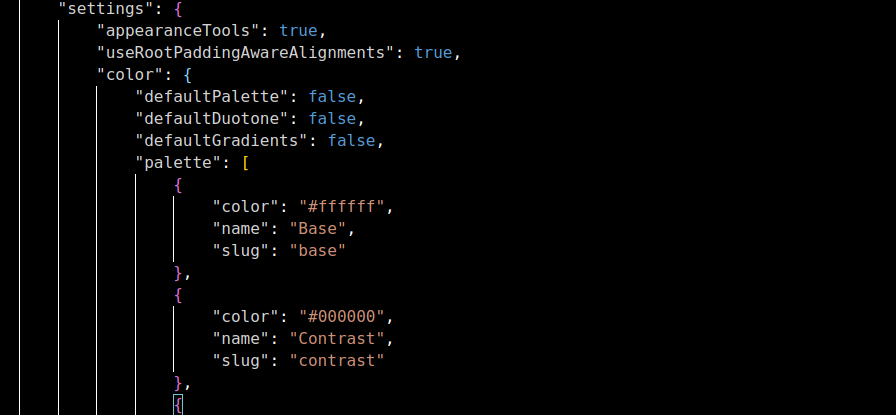 Editing theme.json and Your Site Editor is Black on Dark?