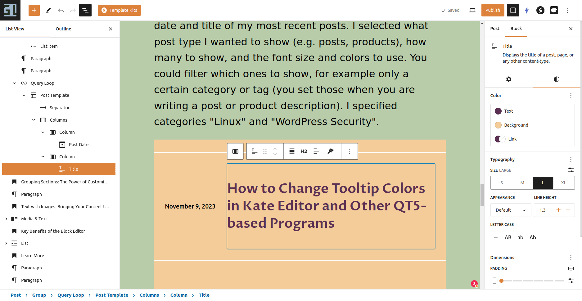 Using the WordPress Block Editor: A Guide to Simplicity and Efficiency